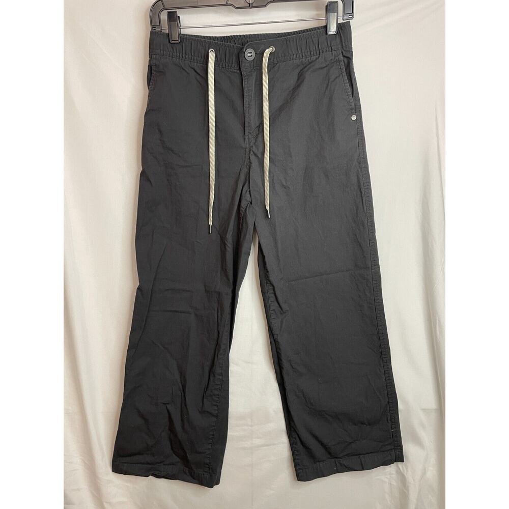 Vuori The Rise The Shine Hiking Pants Charcoal Gray Wide Leg Outdoors Sz XS